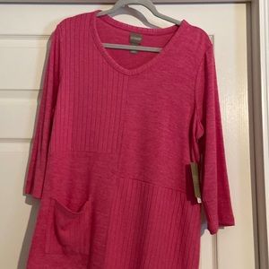 Pink soft lightweight sweater